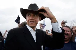 Cowboy Obama