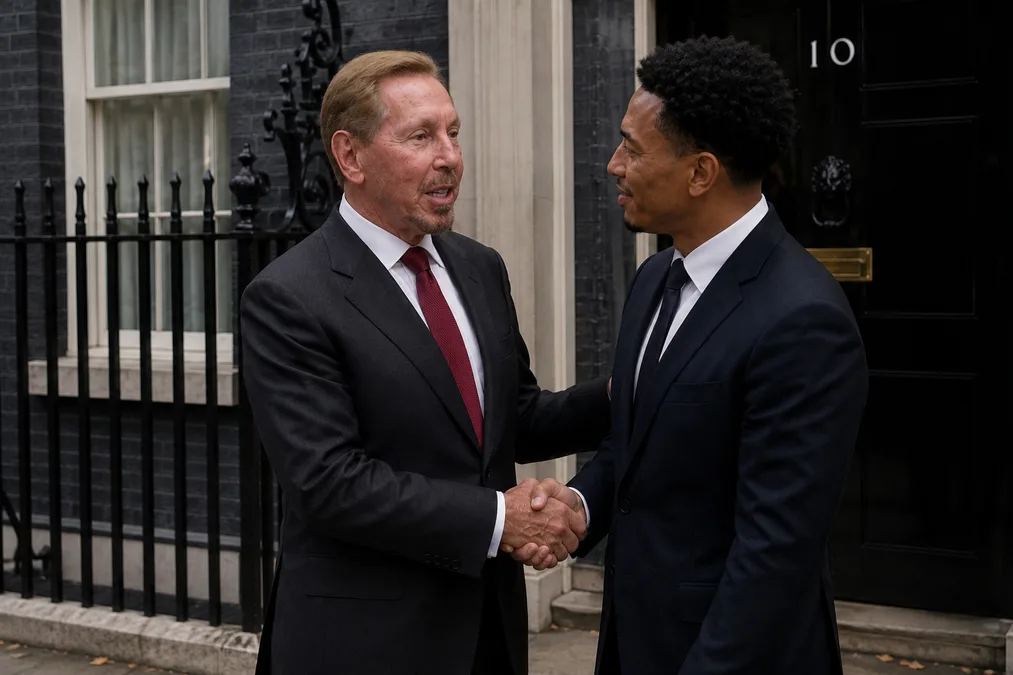 Image: Larry Ellison appointed UK Finance Minister